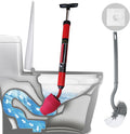 High-Pressure Plungers for Bathroom, Toilet Brush and Plunger Set