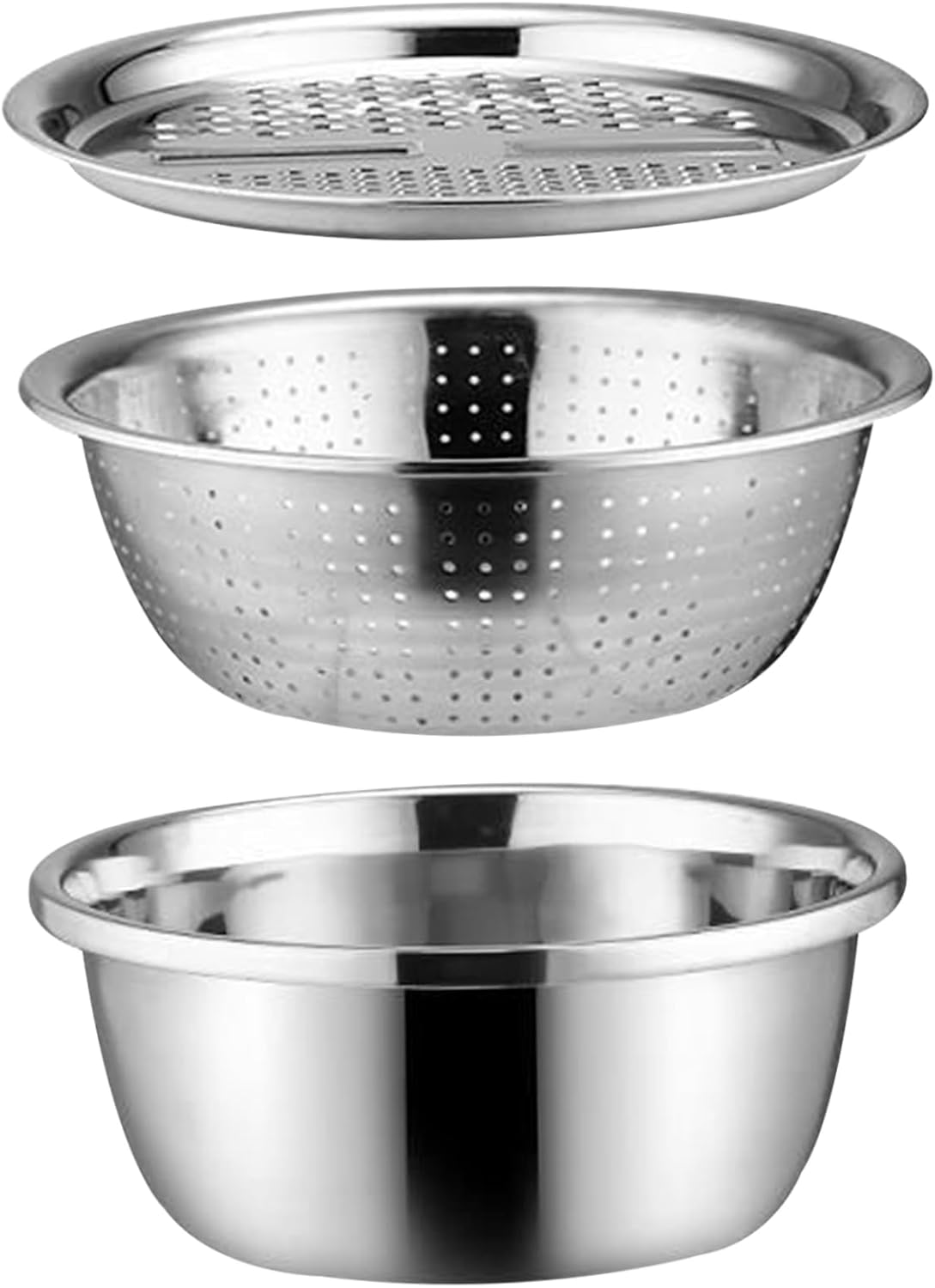3 in 1 Stainless Steel Basin