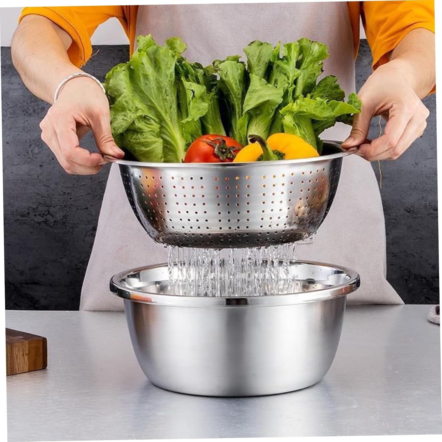 3 in 1 Stainless Steel Basin